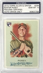 2010 Topps Allen & Ginter Buster Posey Signed Rookie Card - PSA Gem Mint 10 Auto