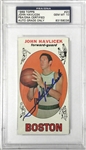 1969 Topps John Havlicek Signed Rookie Card - PSA Gem Mint 10 Autograph Grade