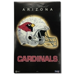 2000-01 Arizona Cardinals Team Signed 22x34 Poster - Pat Tillman & 44 Teammates (JSA LOA)