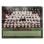 2000-01 Arizona Cardinals Team Signed 22x34 Poster - Pat Tillman & 44 Teammates (JSA LOA)