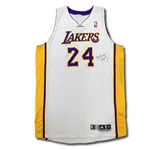 Kobe Bryant 2012-13 Los Angeles Lakers Game Used & Signed Jersey - Attributed to 11/11/2012 vs Kings