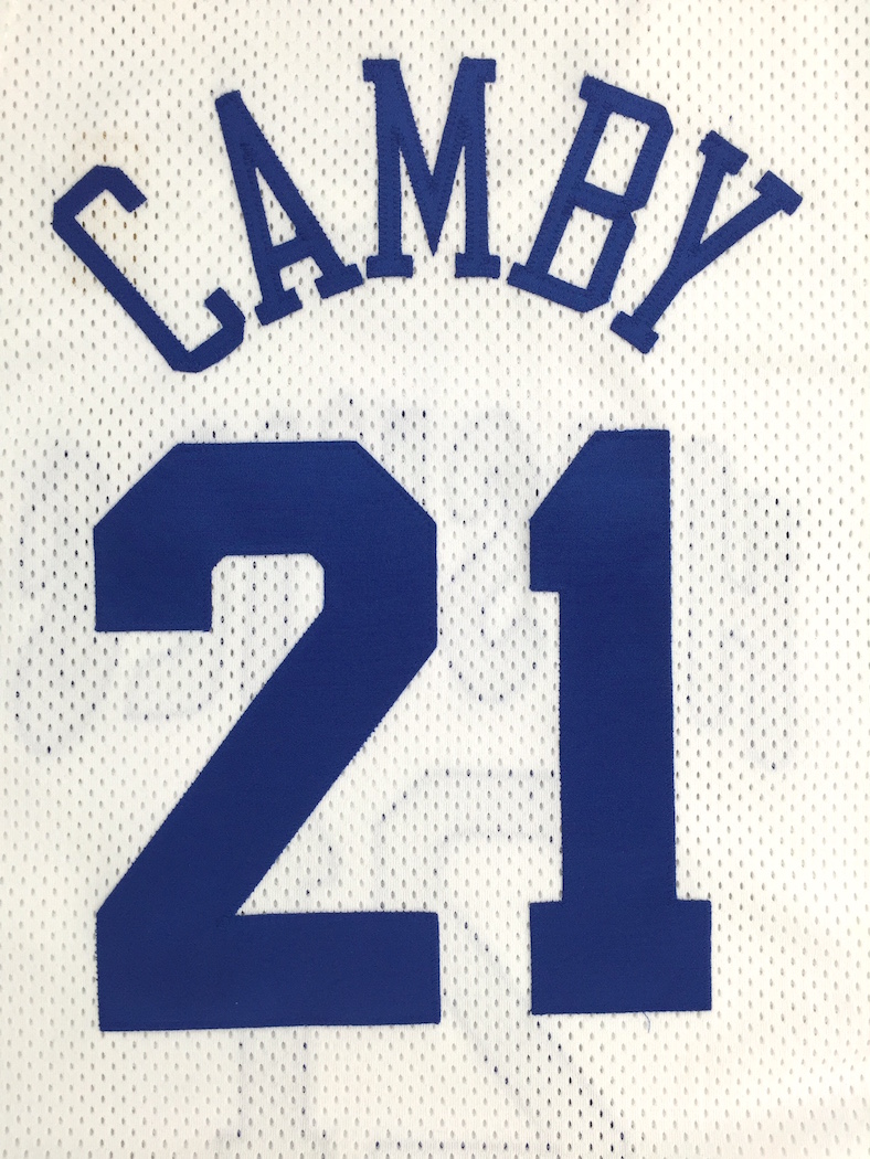 Lot Detail - 1997-98 Marcus Camby Toronto Raptors Game-Used & Autographed  Road Jersey (JSA)