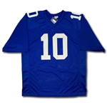 Eli Manning Autographed New York Giants Home/Blue Jersey (JSA COA)