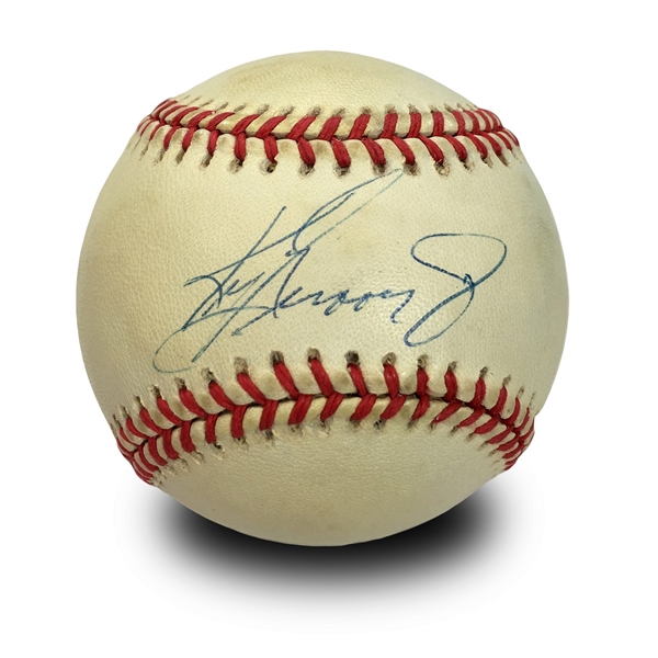 Ken Griffey Jr Autographed Official American League Baseball (Upper Deck COA)