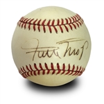 Willie Mays Autographed Official National League - Bartlett Giamatti - Baseball (PSA COA)