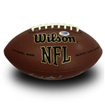 Joe Namath Autographed & Inscribed Wilson Replica NFL Football - Go Jets Inscription (PSA COA)