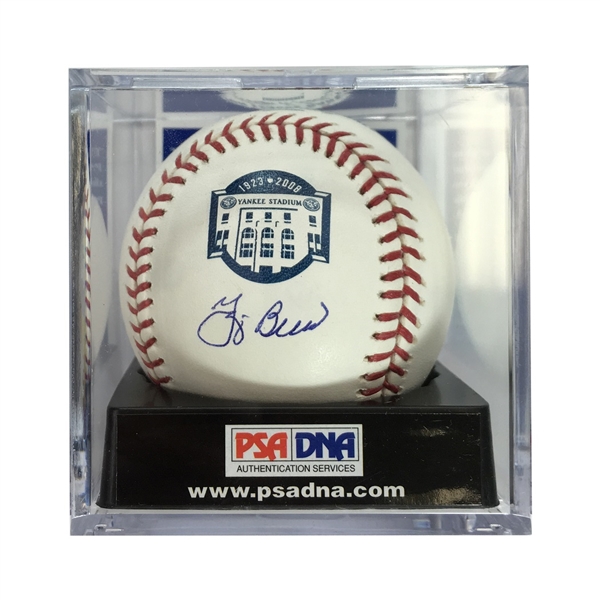 Yogi Berra Autographed Official Baseball - PSA Gem Mint 10 Auto