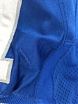 Robert Porcher 1998 Detroit Lions Game Used Jersey - Several Huge Repairs