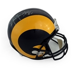 Jack Youngblood Autographed Los Angeles Rams Full Size Replica Helmet (JSA COA) 