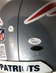 Tom Brady & Rob Gronkowski Autographed New England Patriots Authentic Proline Helmet (JSA LOA)