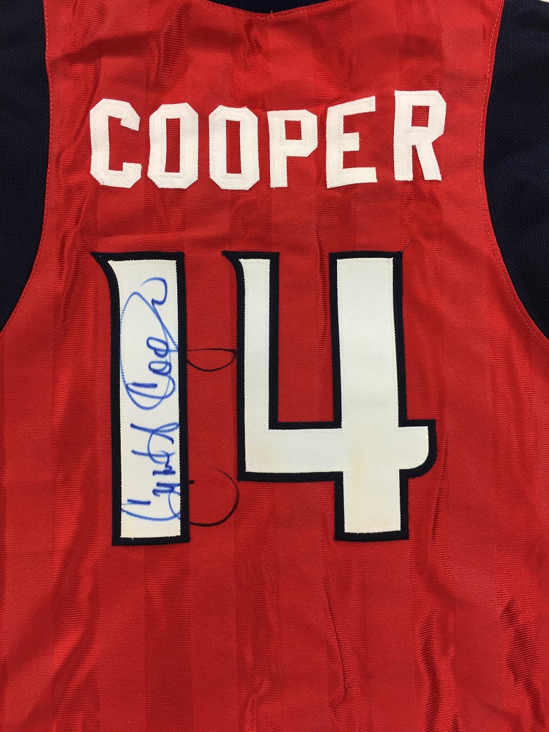 Cynthia Cooper Autographed Nike Shoe Houston Comets (JSA