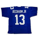 Odell Beckham Jr. Signed New York Giants Blue Home Jersey (JSA COA)