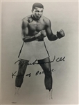 Muhammad Ali Signed & "King of Boxing" Inscribed 8x10" Photograph - Rare Inscription (JSA LOA)