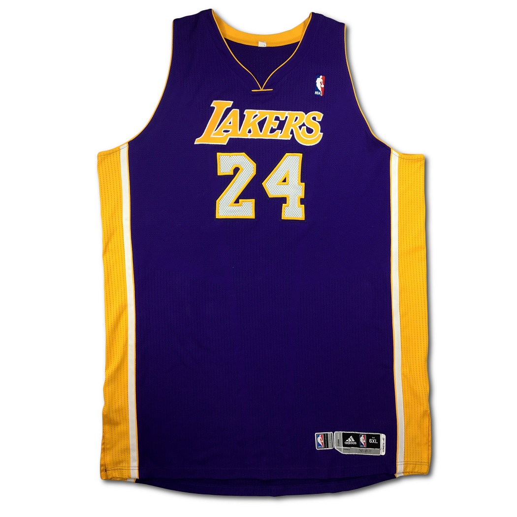 Kobe Bryant Los Angeles Lakers adidas Replica Road Jersey - Purple