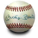 Mickey Mantle Signed Official American League Baseball - Clean Signature (JSA LOA)