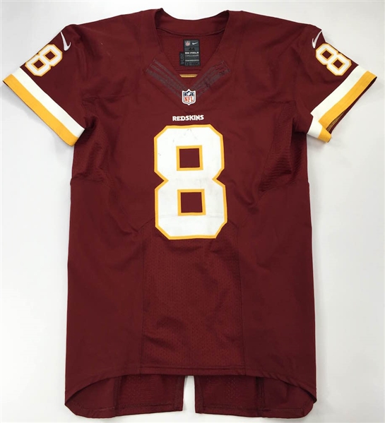 Kirk Cousins 2014 Washington Redskins Game Worn Jersey (Team LOA, Meigray LOA & Photo-match)