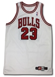 Michael Jordan 1997-98 Chicago Bulls Team Issued Home Jersey - Final MVP & Title Season