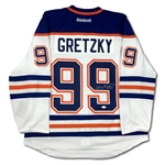 Wayne Gretzky Signed Edmonton Oilers Road Jersey (JSA LOA) 