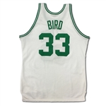 Larry Bird 1991-92 Boston Celtics Signed Team Issued Home Jersey (Bird Hologram)