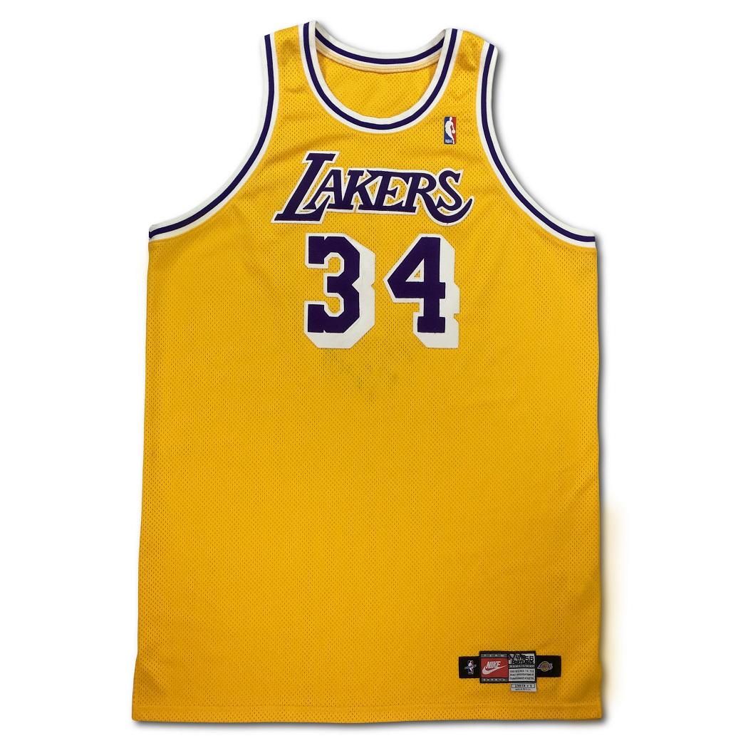 Sold at Auction: Shaquille O'Neal Signed Jersey (JSA) *White 34*