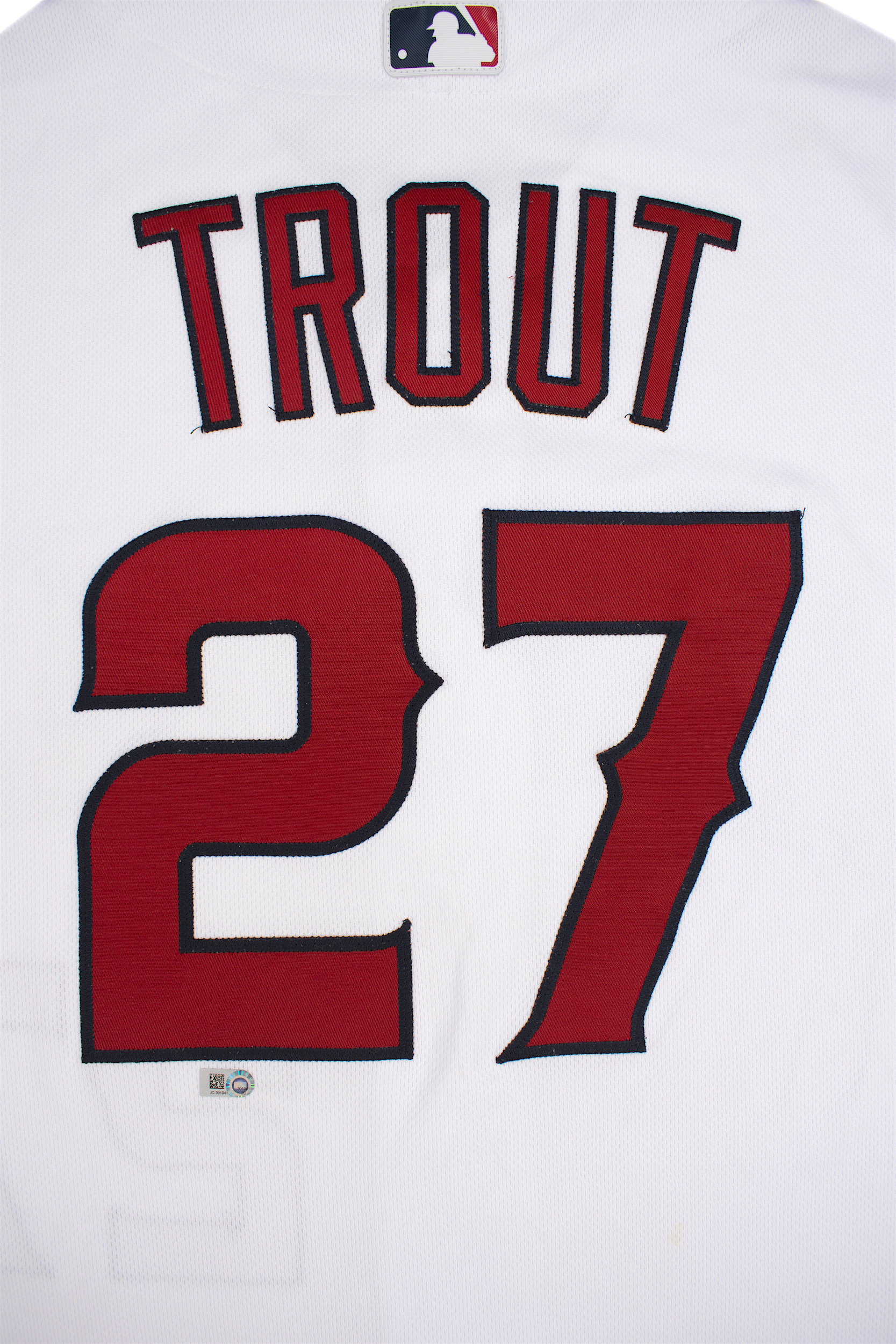 Mike Trout Game Used Jersey: 2 Home Runs