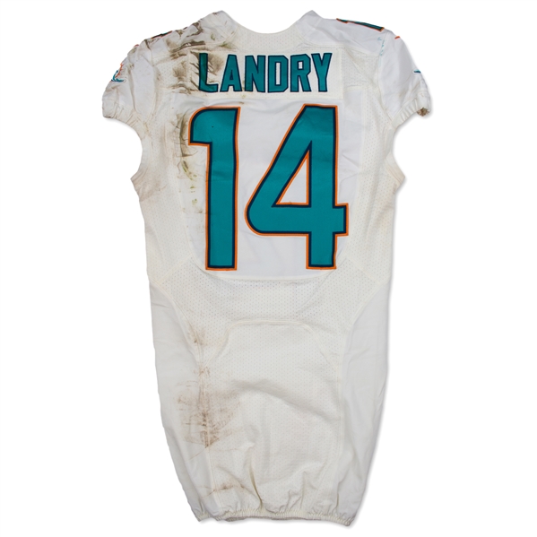 Jarvis Landry 10/9/2016 Miami Dolphins Game Used Jersey - Photo Matched (NFL COA)