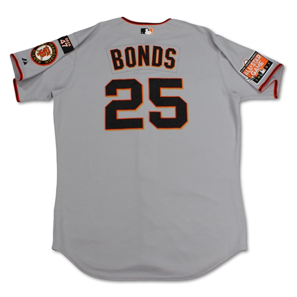 Barry Bonds 2007 San Francisco Giants Game Used Jersey & Long Sleeve Undershirt (Miedema LOA)