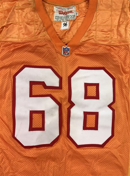 Lot Detail - Joel Crisman 1996 Tampa Bay Buccaneers Game Used Jersey ...