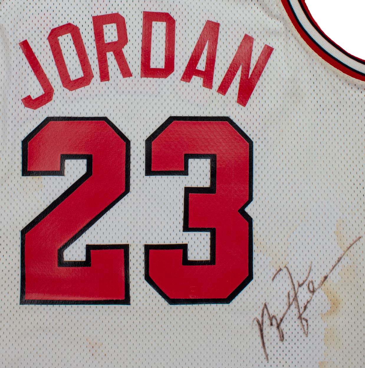 Lot Detail - 1990-91 Michael Jordan Chicago Bulls Game-Used & Autographed  Jersey (Equipment Manager LOA • Signed At Charita Bulls Dinner •  Championship & MVP Season)