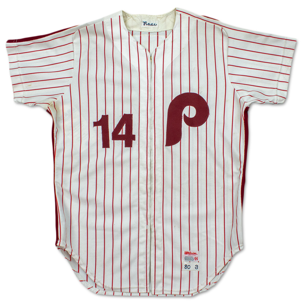 Pete Rose Philadelphia Phillies Jersey white pinstripes – Classic