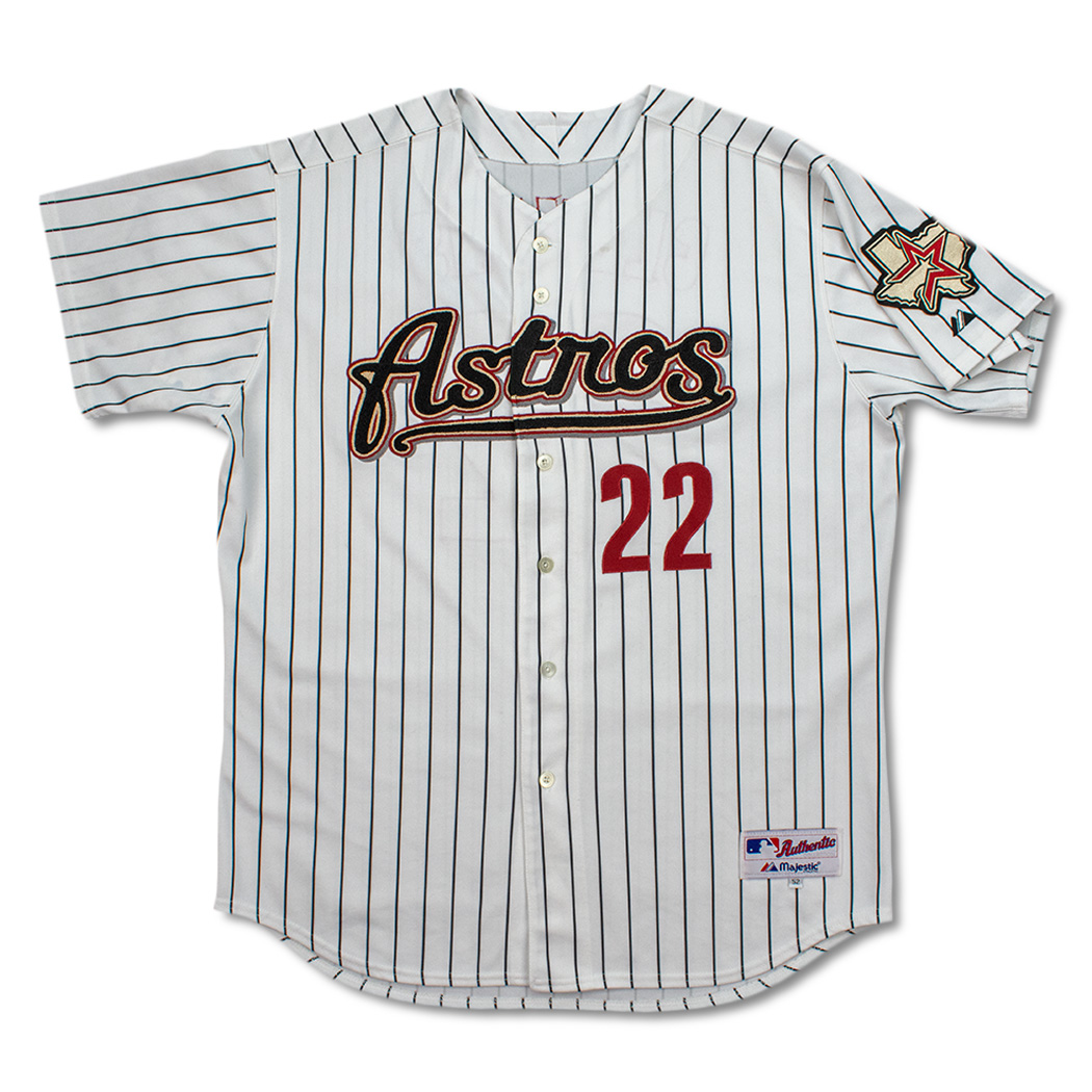 2004 Roger Clemens Game-Issued, Signed Astros Jersey