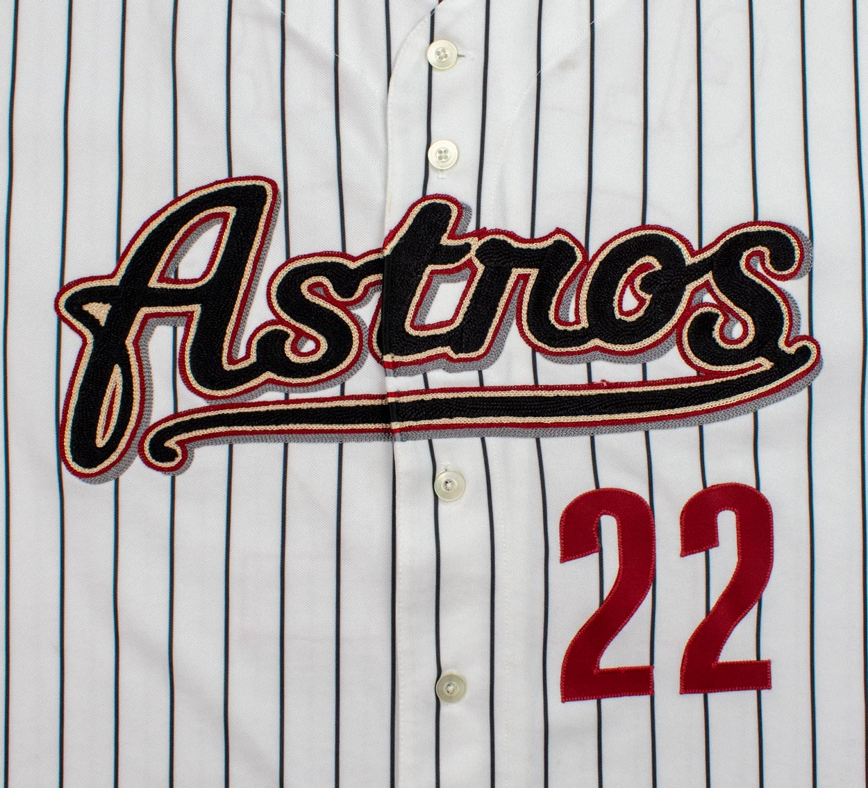 Roger Clemens Autographed Houston Astros Brick Jersey with 2005