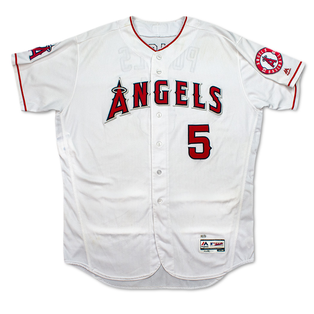 Los Angeles Angels Albert Pujols Signed Majestic Jersey BAS