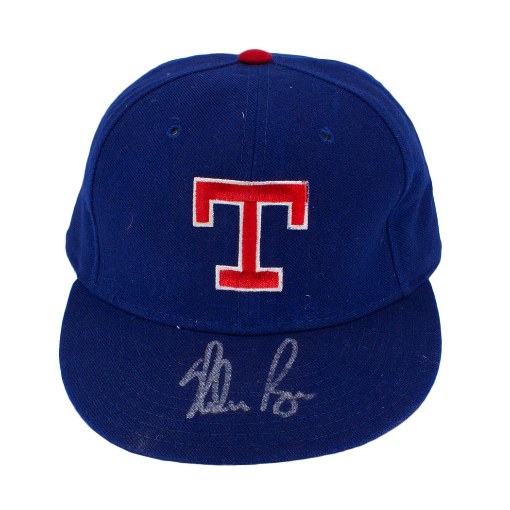 Lot Detail - Nolan Ryan 1980's Texas Rangers Game Worn & Signed Cap (JSA)