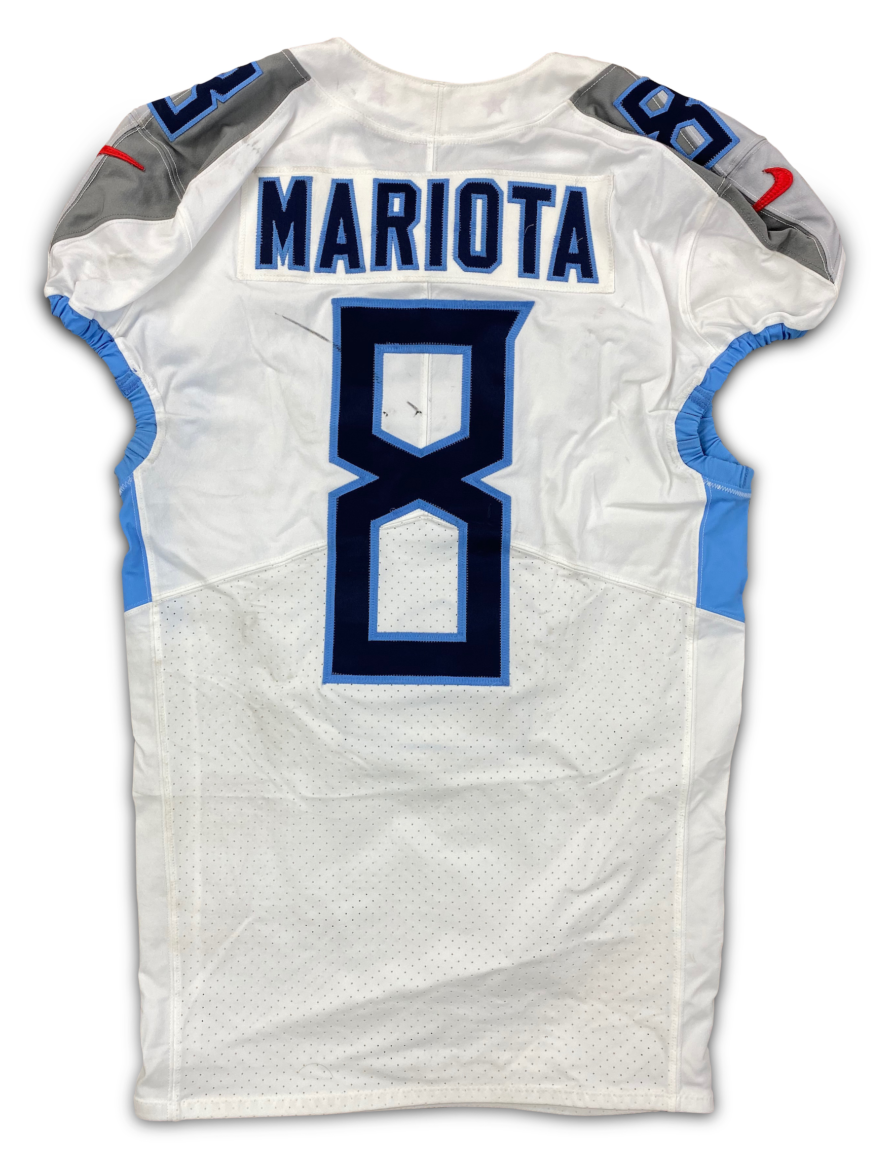 Lot Detail - Marcus Mariota 2019 Tennessee Titans Game Used Jersey