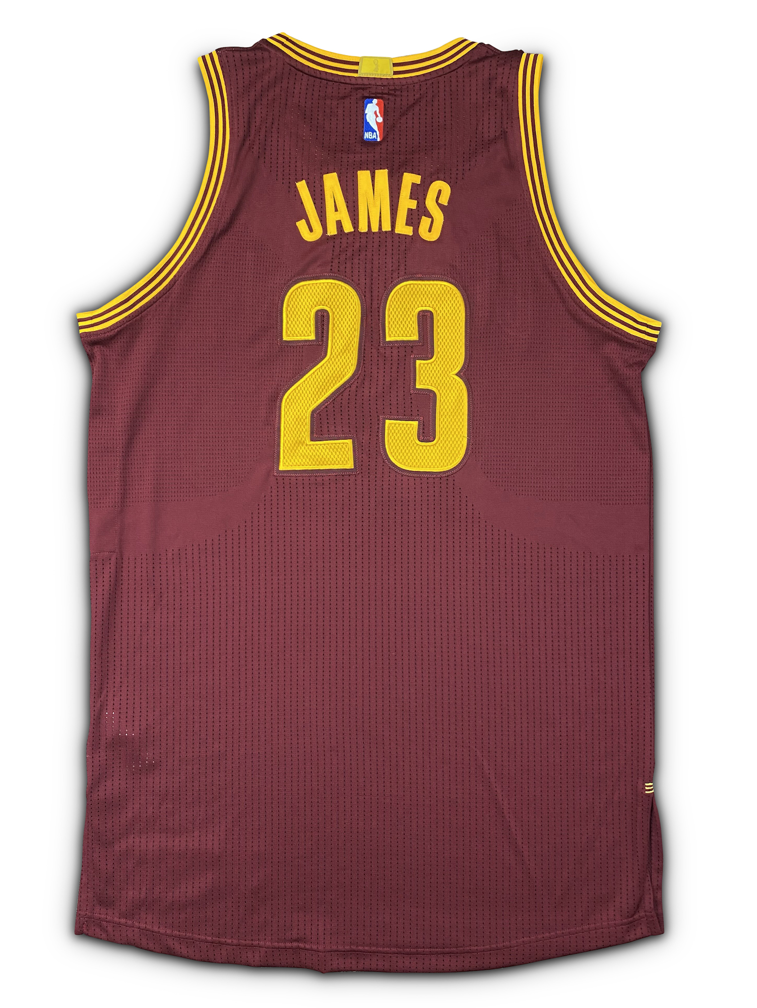 LeBron James - Cleveland Cavaliers - White Playoffs Game-Worn Jersey -  200th Career Playoff Game - 2016-17 Season