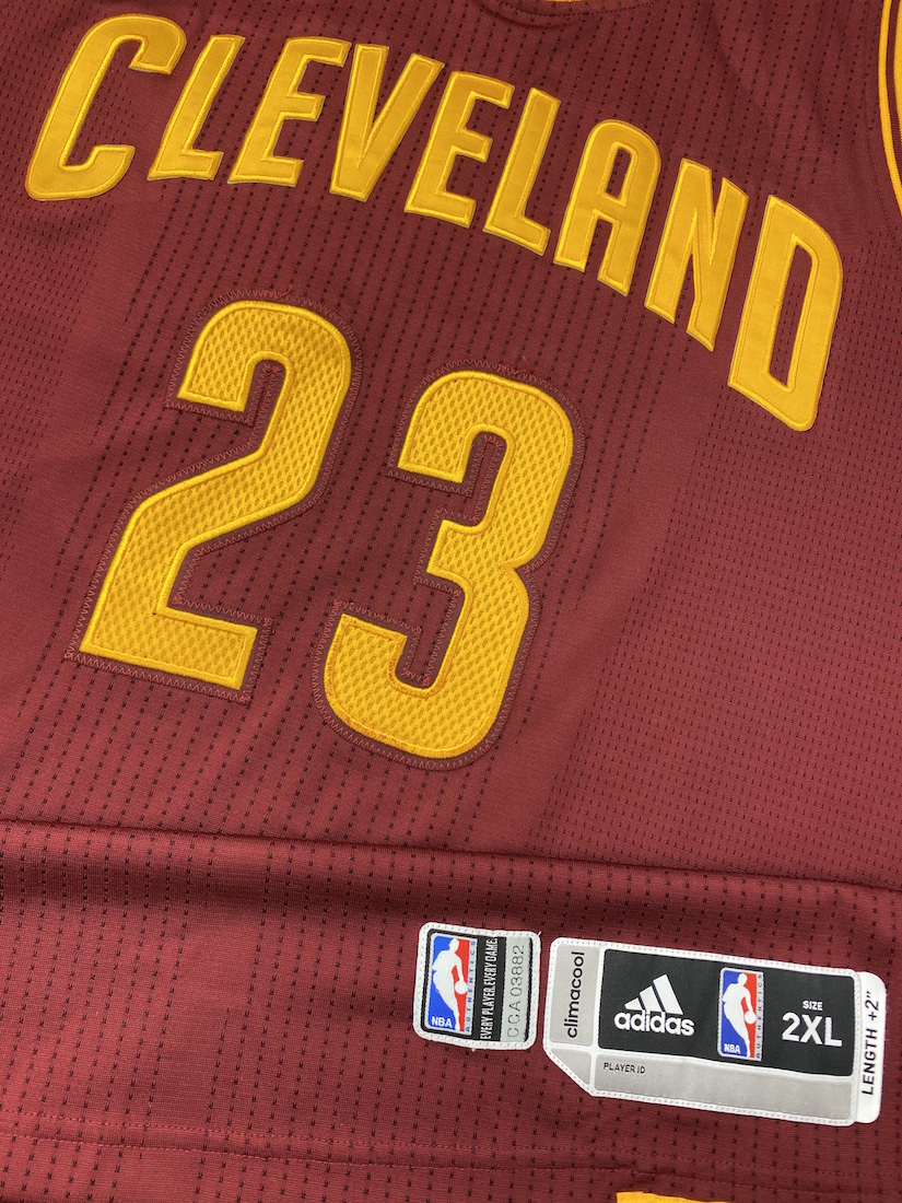 Lot Detail - 2015-16 LeBron James Cleveland Cavaliers Game-Used Alternate  Jersey (Photo-Matched To 3/26/2016 Triple-Double Performance • Championship  Season)