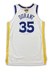Kevin Durant 2019 Golden State Warriors Signed Issued Home NBA Finals Jersey