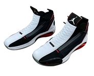 Tim Hardaway Jr. 2019 Game Worn Black/White Jordan Sneakers (Athletes Club Co.)