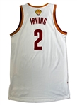 Kyrie Irving 6/10/2016 NBA Finals Game 3 Cleveland Cavaliers Game Worn Home Jersey - 34 Point Performance in Historic Comeback from being down 3-1 (RGU Photo Match LOA)