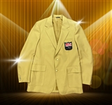 Deacon Jones Personally Owned and Worn NFL Hall of Fame Gold Jacket (Provenance from Wife)