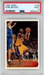 1996 Topps Kobe Bryant Rookie Card #138 PSA 9 Mint