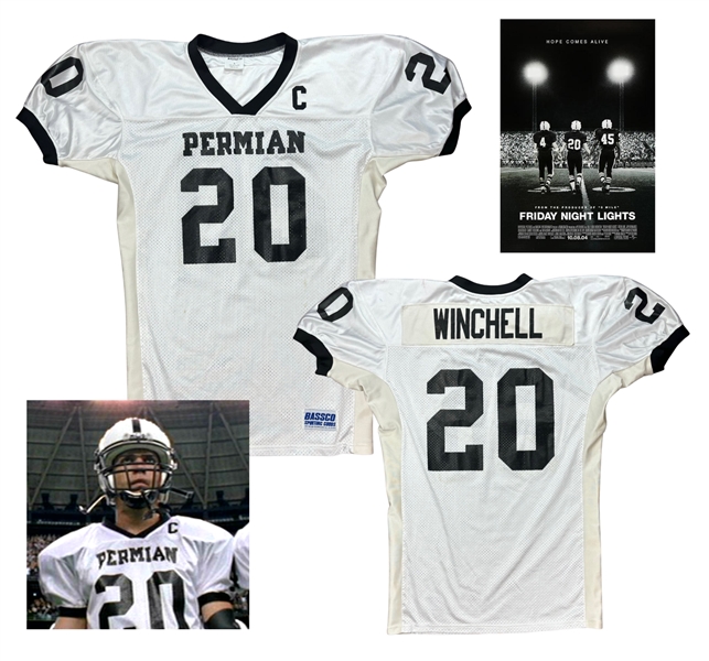 Lucas Black "Mike Winchell" Screen Worn "Friday Night Lights" Star QB Championship Game Jersey - Premiere Props / Universal Pictures LOA 