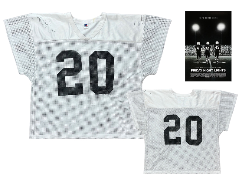 Lucas Black "Mike Winchell" Screen Worn "Friday Night Lights" Star QB Practice Jersey - Premiere Props / Universal Pictures LOA