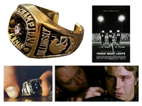 Tim McGraw "Charles Billingsley" Screen Worn "Friday Night Lights" Permian Faux 1965 State Championship Ring - Premiere Props / Universal Pictures LOA