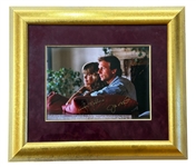 Joe Montana & Jennifer Montana Signed Photo 23.5"x21" Framed Display
