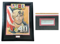 Pat Tillman Signed Limited Edition Print 35"x27" Framed Art Display (JSA Sticker)