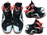 LeBron James Personally Owned and Worn PHOTO MATCHED “LeBron 9” Nike Player Sample Sneakers (RGU)