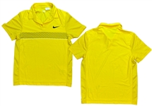 Rafael Nadal 2009 US OPEN Match Worn Nike Shirt PHOTO MATCHED to Quarterfinal on 9/10/2009 (RGU Match LOA)