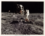 Buzz Aldrin Signed NASA Photograph (JSA)